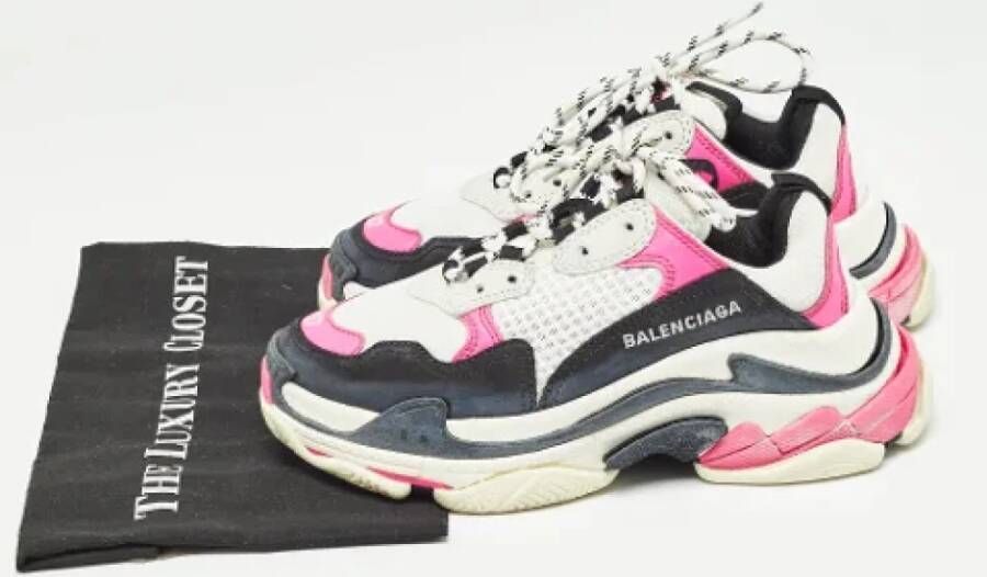 Balenciaga Vintage Pre-owned Mesh sneakers Multicolor Dames