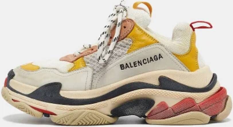 Balenciaga Vintage Pre-owned Mesh sneakers Multicolor Dames