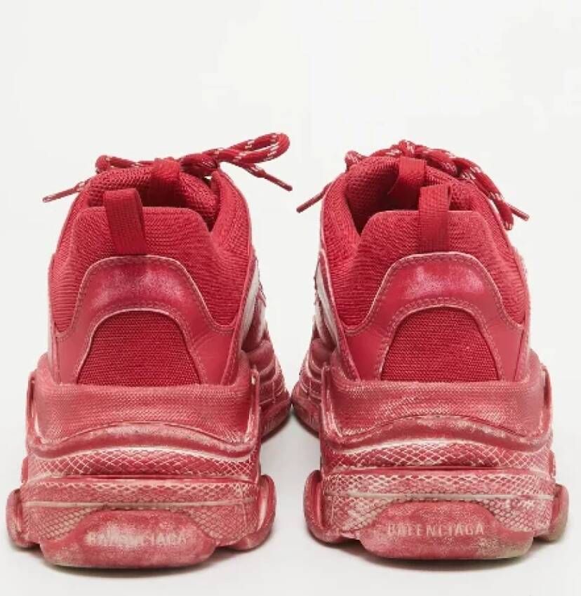 Balenciaga Vintage Pre-owned Mesh sneakers Red Heren