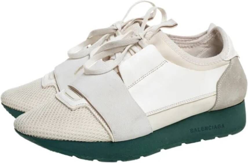 Balenciaga Vintage Pre-owned Mesh sneakers White Dames