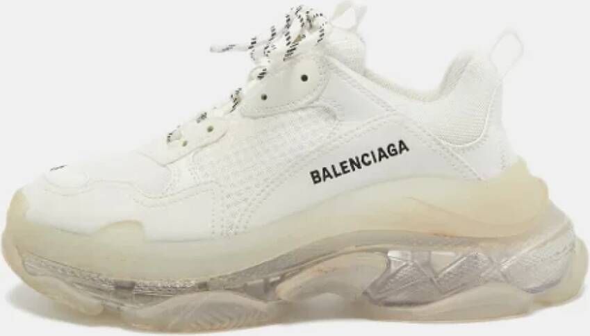 Balenciaga Vintage Pre-owned Mesh sneakers White Dames