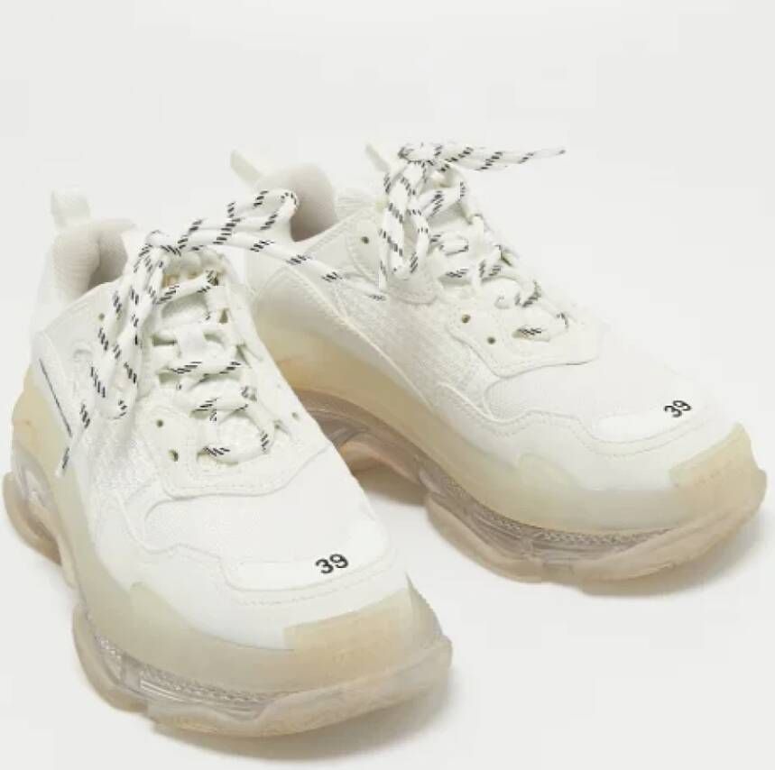 Balenciaga Vintage Pre-owned Mesh sneakers White Dames