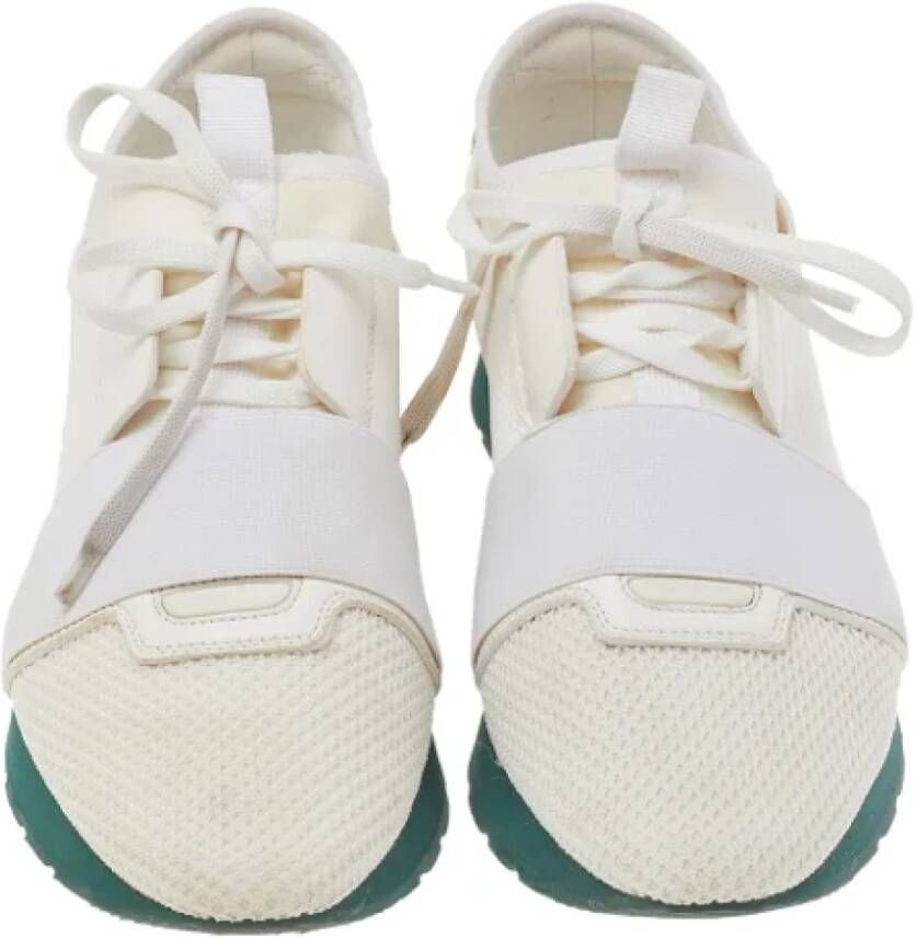 Balenciaga Vintage Pre-owned Mesh sneakers White Dames