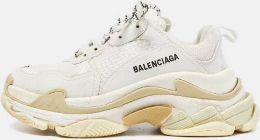 Balenciaga Vintage Pre-owned Mesh sneakers White Dames