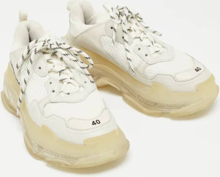 Balenciaga Vintage Pre-owned Mesh sneakers White Dames