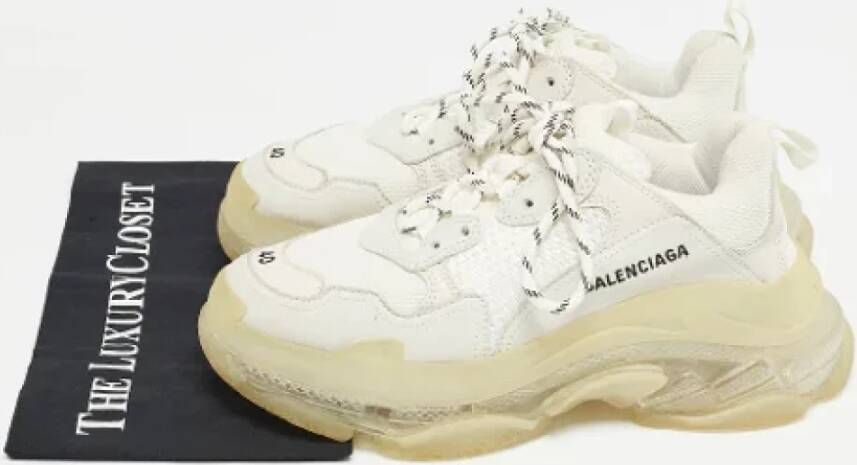 Balenciaga Vintage Pre-owned Mesh sneakers White Dames