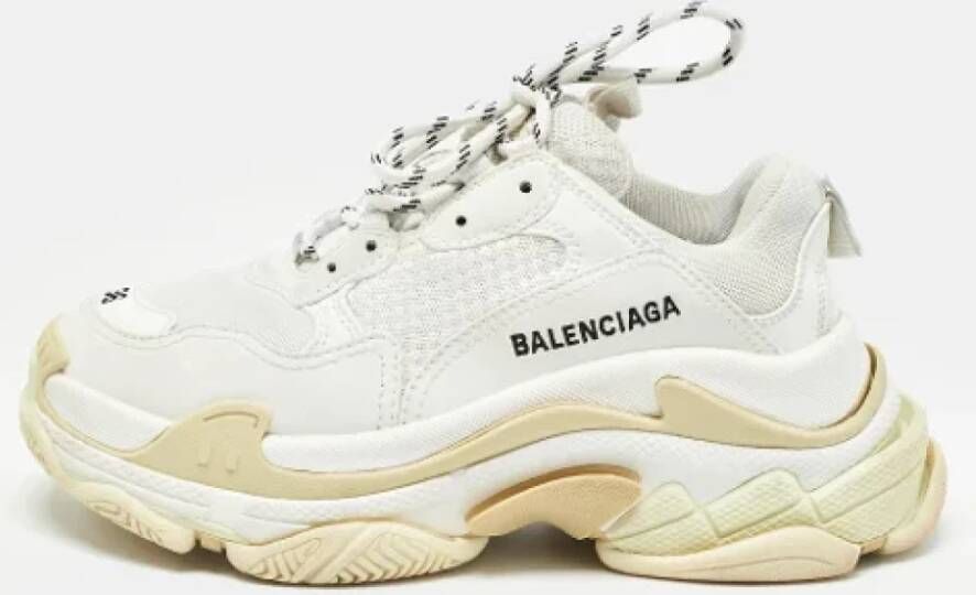 Balenciaga Vintage Pre-owned Mesh sneakers White Dames