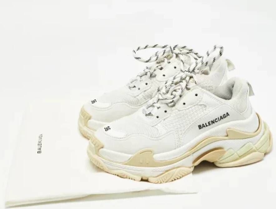 Balenciaga Vintage Pre-owned Mesh sneakers White Dames