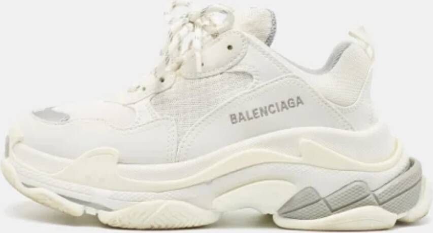 Balenciaga Vintage Pre-owned Mesh sneakers White Dames