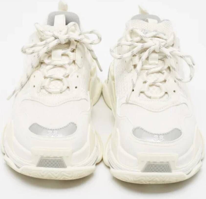 Balenciaga Vintage Pre-owned Mesh sneakers White Dames