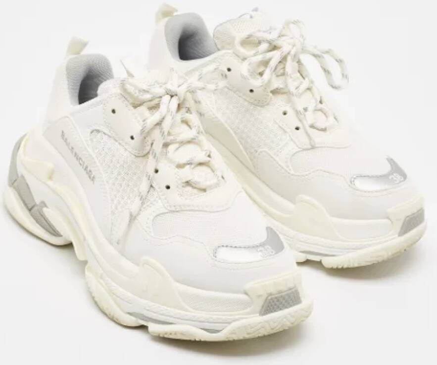 Balenciaga Vintage Pre-owned Mesh sneakers White Dames