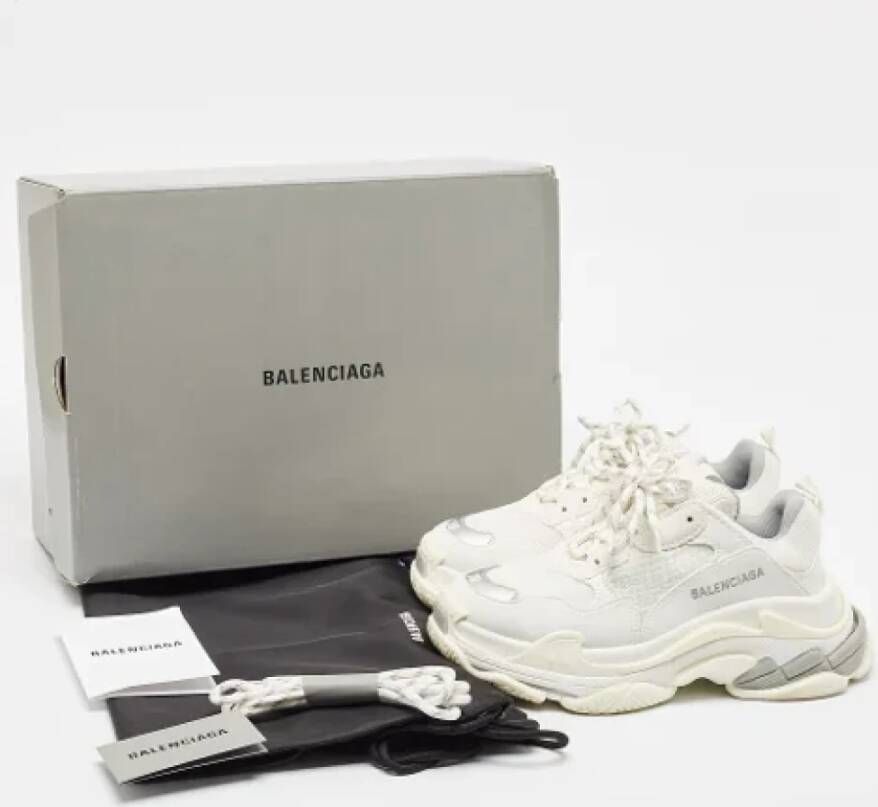 Balenciaga Vintage Pre-owned Mesh sneakers White Dames