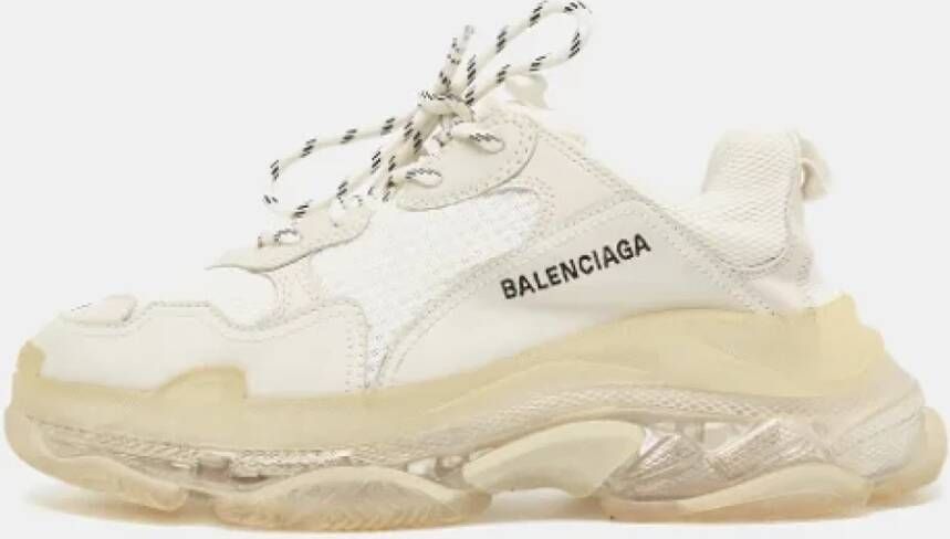 Balenciaga Vintage Pre-owned Mesh sneakers White Heren