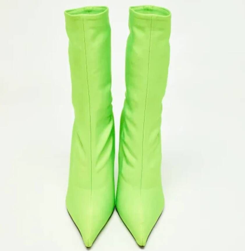 Balenciaga Vintage Pre-owned Nylon boots Green Dames