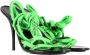 Balenciaga Vintage Pre-owned Nylon heels Green Dames - Thumbnail 5