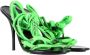 Balenciaga Vintage Pre-owned Nylon sandals Green Dames - Thumbnail 5