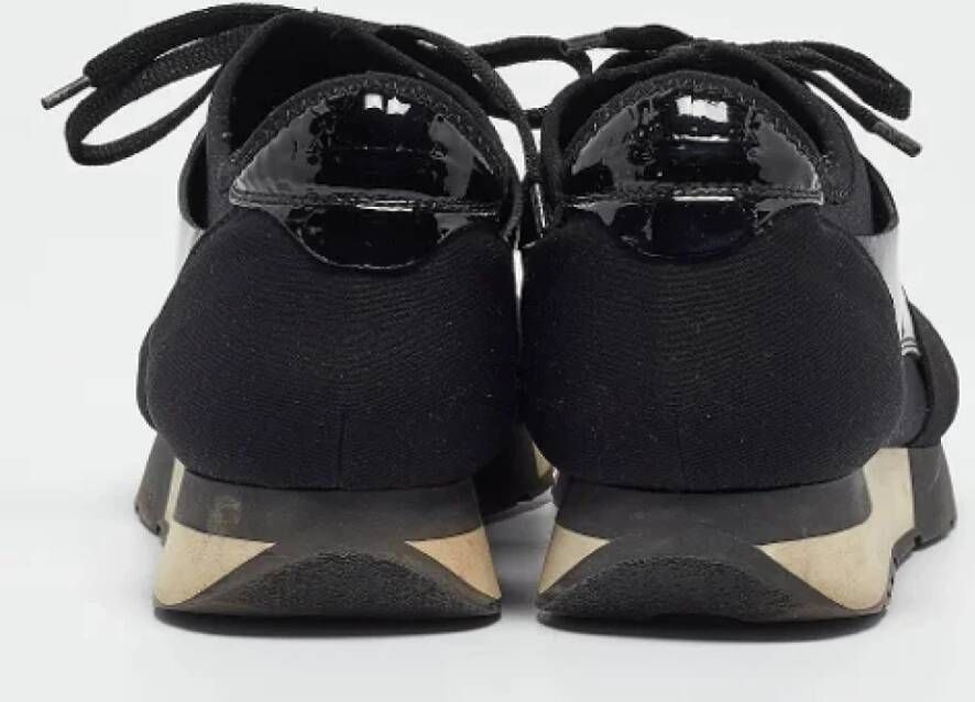 Balenciaga Vintage Pre-owned Nylon sneakers Black Dames