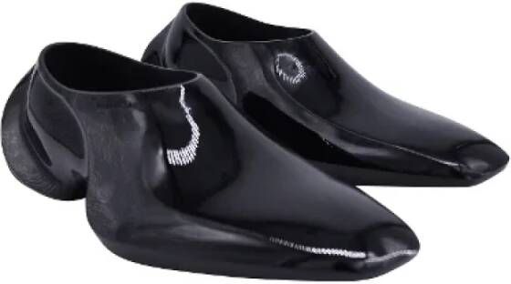 Balenciaga Vintage Pre-owned Plastic flats Black Heren