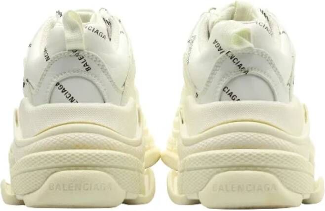 Balenciaga Vintage Pre-owned Plastic sneakers White Dames