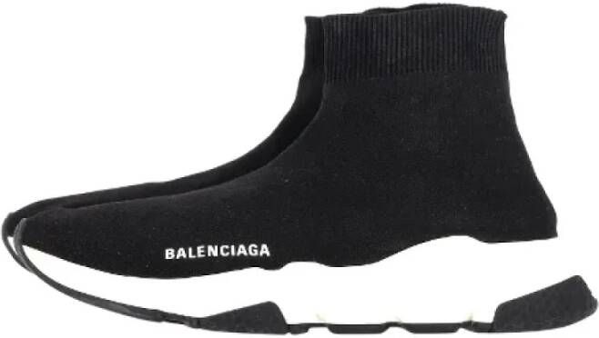 Balenciaga Vintage Pre-owned Polyester sneakers Black Dames