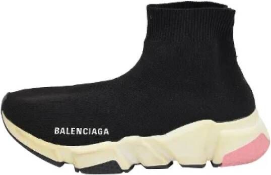 Balenciaga Vintage Pre-owned Polyester sneakers Black Dames