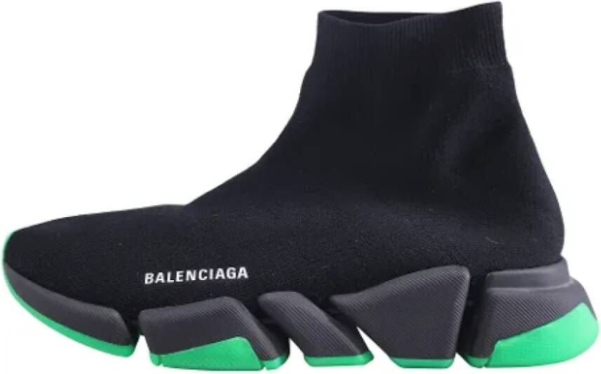 Balenciaga Vintage Pre-owned Polyester sneakers Black Heren