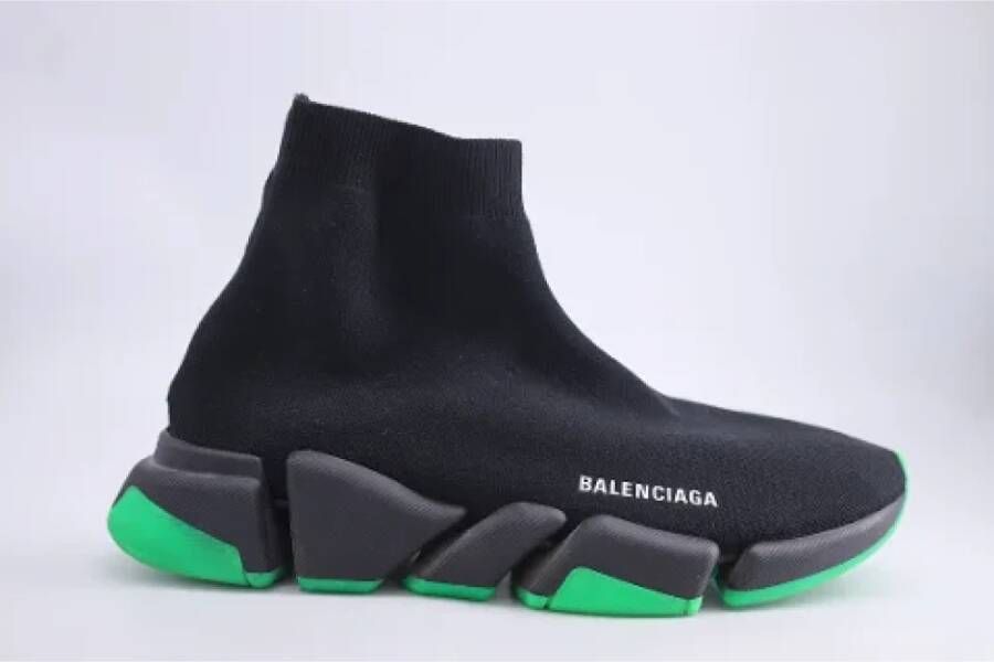 Balenciaga Vintage Pre-owned Polyester sneakers Black Heren