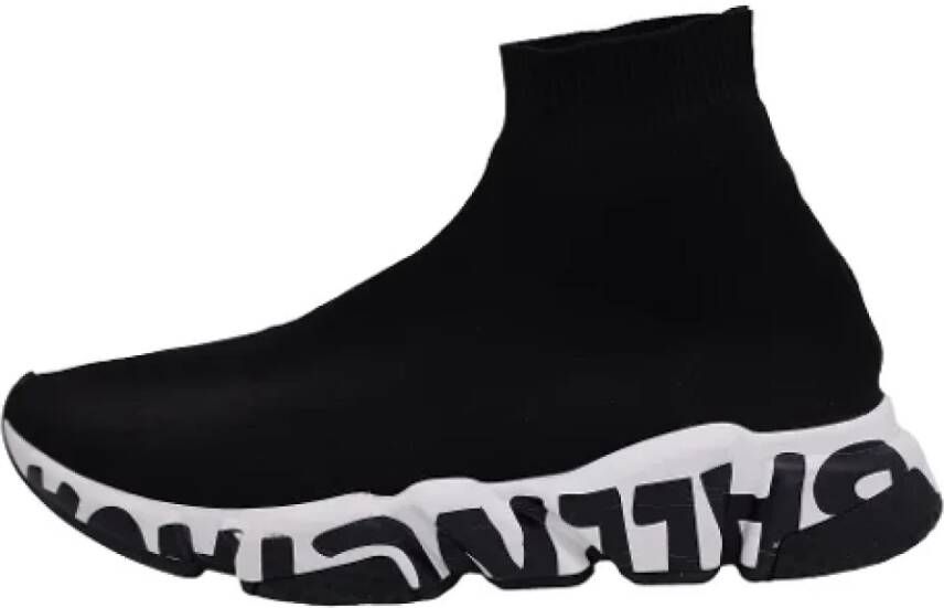 Balenciaga Vintage Pre-owned Polyester sneakers Black Heren