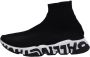 Balenciaga Vintage Pre-owned Polyester sneakers Black Heren - Thumbnail 2