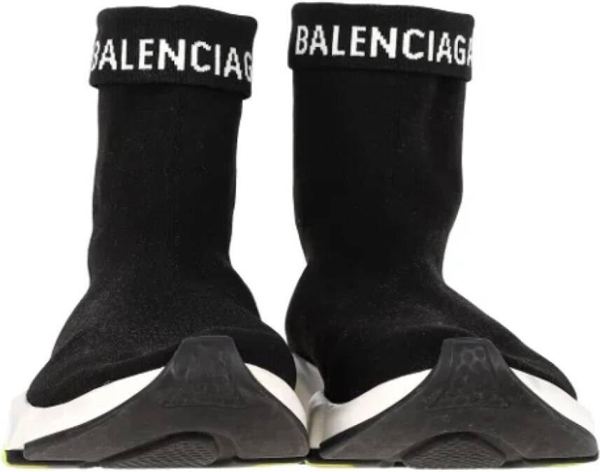 Balenciaga Vintage Pre-owned Polyester sneakers Black Heren