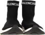 Balenciaga Vintage Pre-owned Polyester sneakers Black Heren - Thumbnail 3