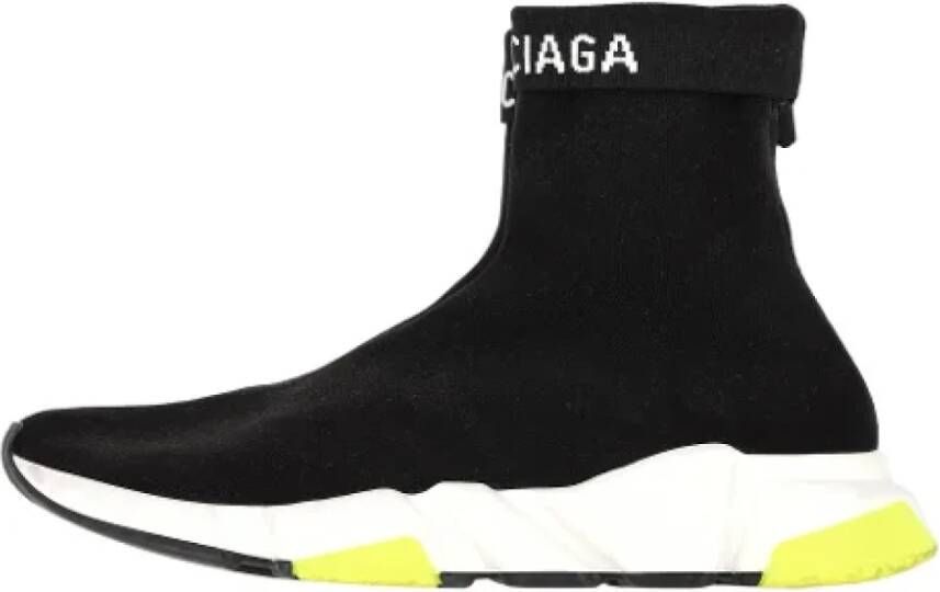 Balenciaga Vintage Pre-owned Polyester sneakers Black Heren