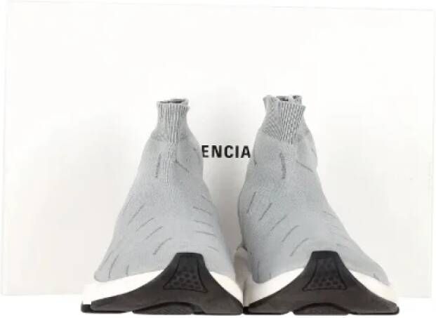 Balenciaga Vintage Pre-owned Polyester sneakers Gray Heren