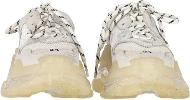 Balenciaga Vintage Pre-owned Polyester sneakers White Dames