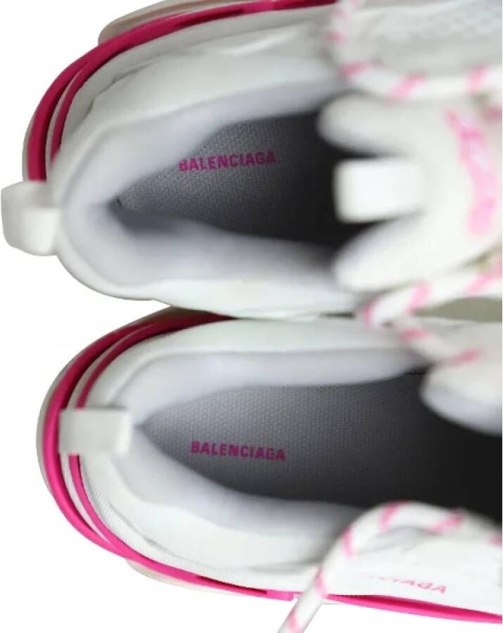 Balenciaga Vintage Pre-owned Polyester sneakers White Heren