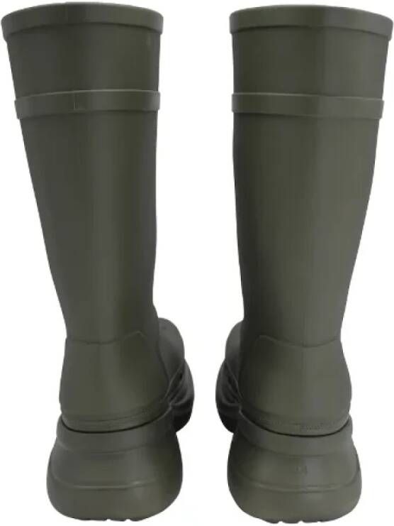 Balenciaga Vintage Pre-owned Rubber boots Green Heren