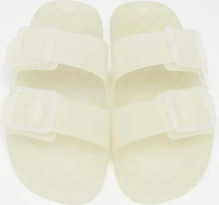 Balenciaga Vintage Pre-owned Rubber sandals Beige Heren