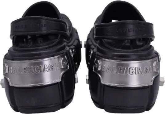 Balenciaga Vintage Pre-owned Rubber sandals Black Dames