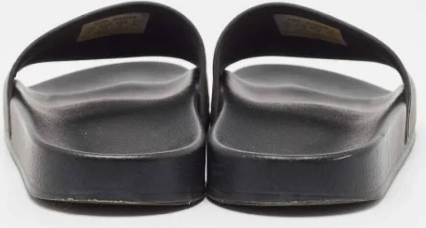 Balenciaga Vintage Pre-owned Rubber sandals Black Dames