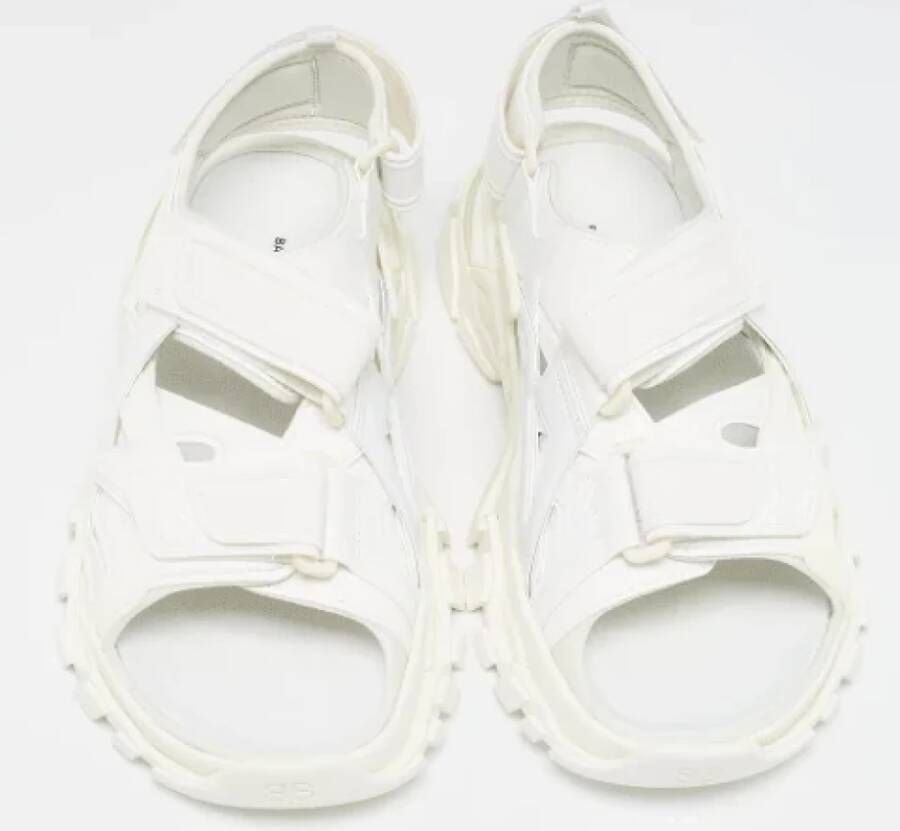 Balenciaga Vintage Pre-owned Rubber sandals White Heren