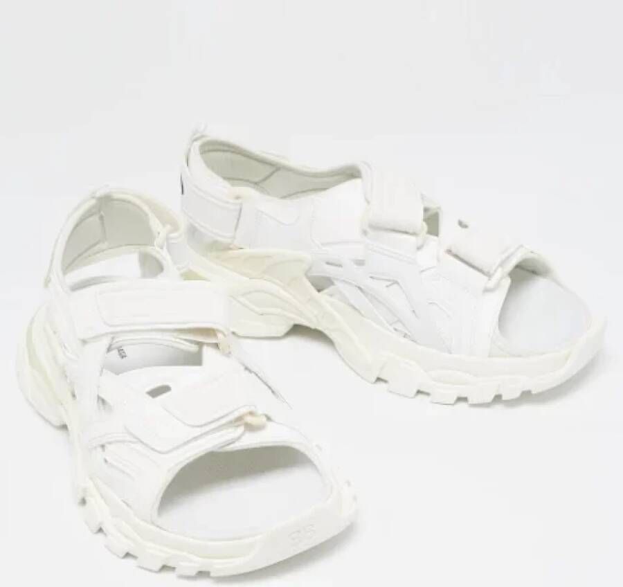 Balenciaga Vintage Pre-owned Rubber sandals White Heren