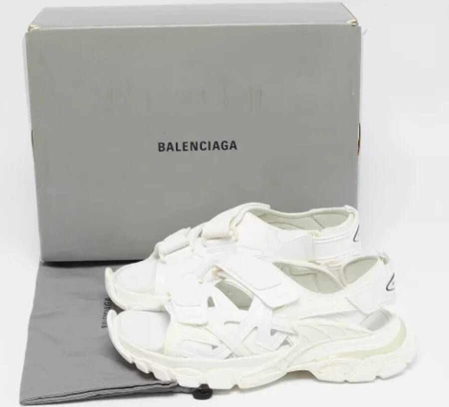 Balenciaga Vintage Pre-owned Rubber sandals White Heren