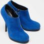 Balenciaga Vintage Pre-owned Suede boots Blue Dames - Thumbnail 4