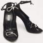 Balenciaga Vintage Pre-owned Suede heels Black Dames - Thumbnail 4