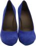 Balenciaga Vintage Pre-owned Suede heels Blue Dames - Thumbnail 2