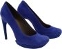 Balenciaga Vintage Pre-owned Suede heels Blue Dames - Thumbnail 4