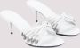 Balenciaga Gehakte pantoffels 'Cagole' White Dames - Thumbnail 9