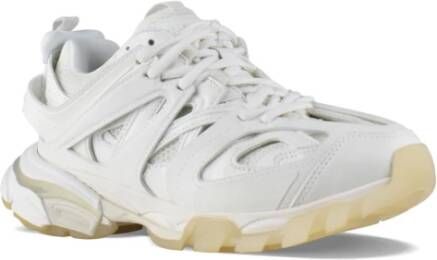 Balenciaga Witte Mesh Track Sneakers White Dames