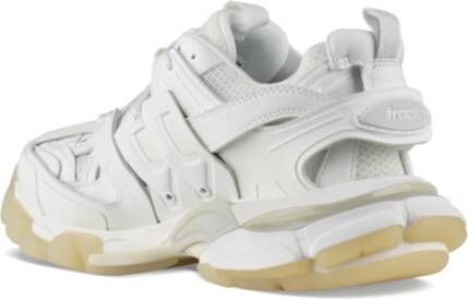 Balenciaga Witte Mesh Track Sneakers White Dames