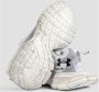 Balenciaga Witte Sneakers met Versleten Effect Gray Heren - Thumbnail 6